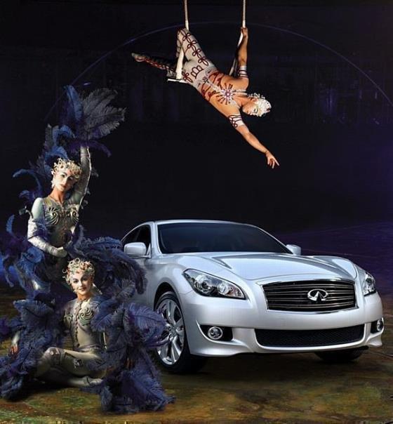 INFINITI gibtweltweites Sponsoring mit Partner Cirque du Soleil bekannt.